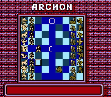 Archon (USA) screen shot game playing